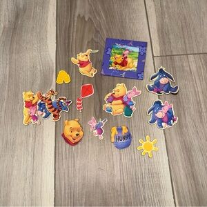 Vintage 2000s y2k rare Disney Winnie the Pooh magnet piglet tigger eeyore